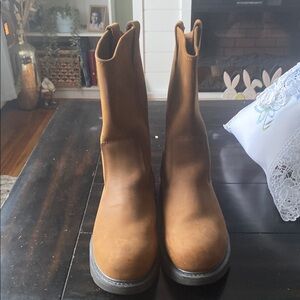 Brown Leather Boots